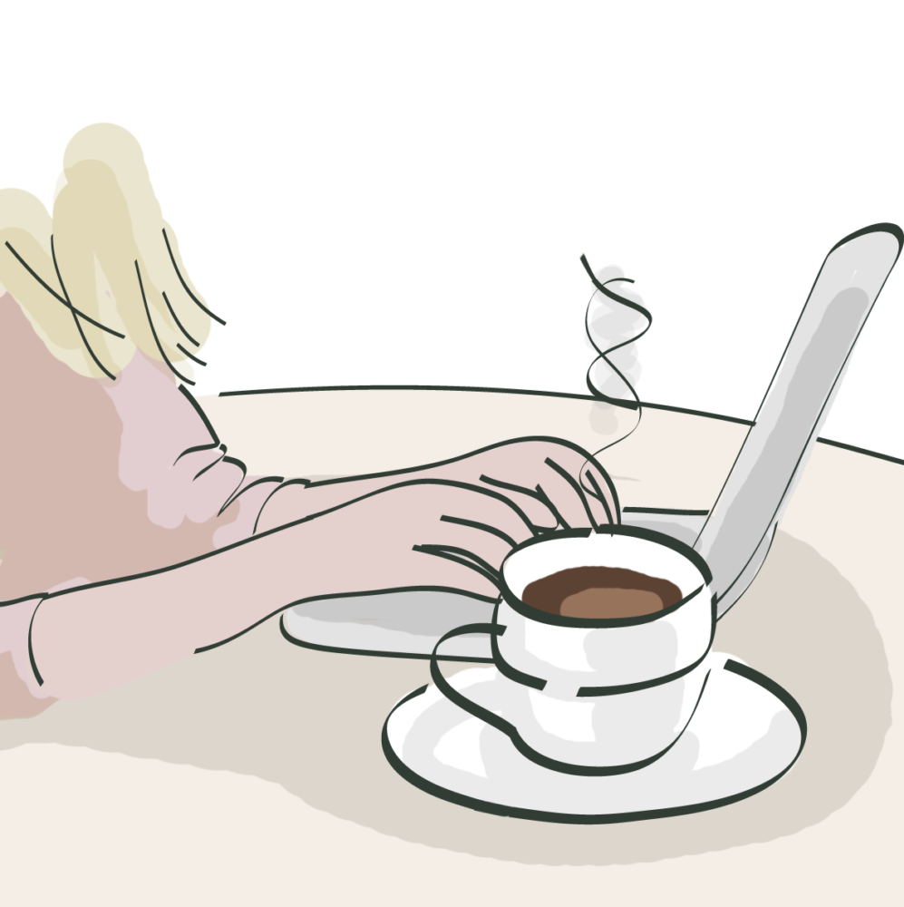 Illustration: Texte für Webseite schreiben