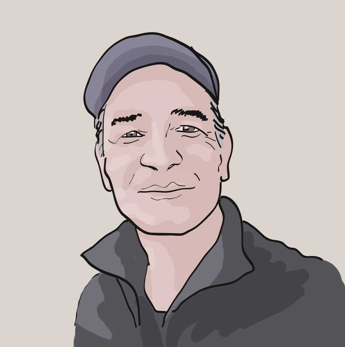 Illustration Portrait Webdesigner Eckernförde