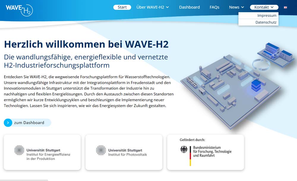 Webdesign WAVE-H2