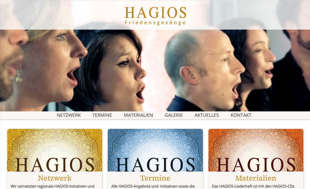 HAGIOS Friedensgesänge